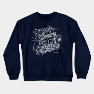 Nascar Engine Crewneck Sweatshirt